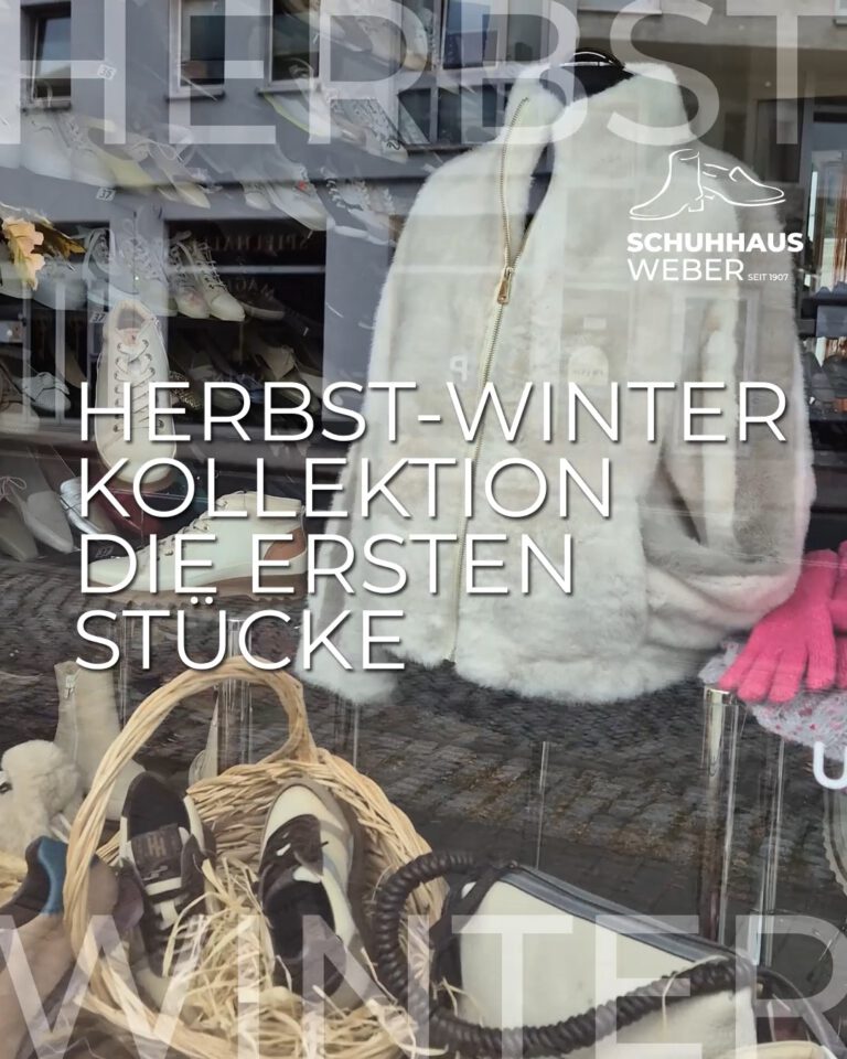 Herbst Winter Kollektion im Schuhhaus Weber Leipzig